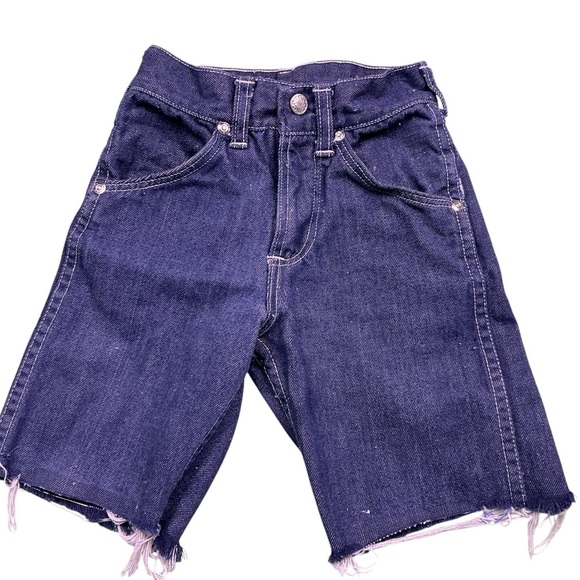 Vintage 1960s/70s Circle S Sears denim cut off youth 4/5 - Picture 3 of 5